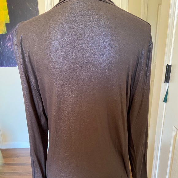 TRIBAL brown metallic tunic top - Picture 2 of 7